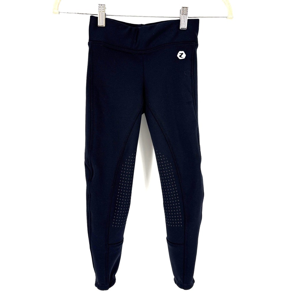 Horze Youth Dark Navy Junior 7-8 Small Jodphurs Breeches Equestrian